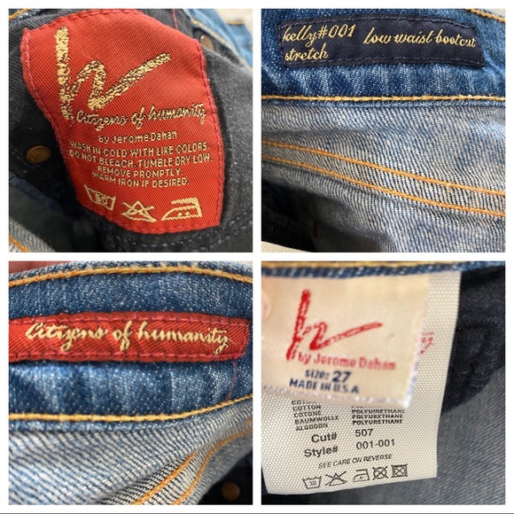 COH Denim Bermuda Cut Off Shorts - Picture 5 of 8